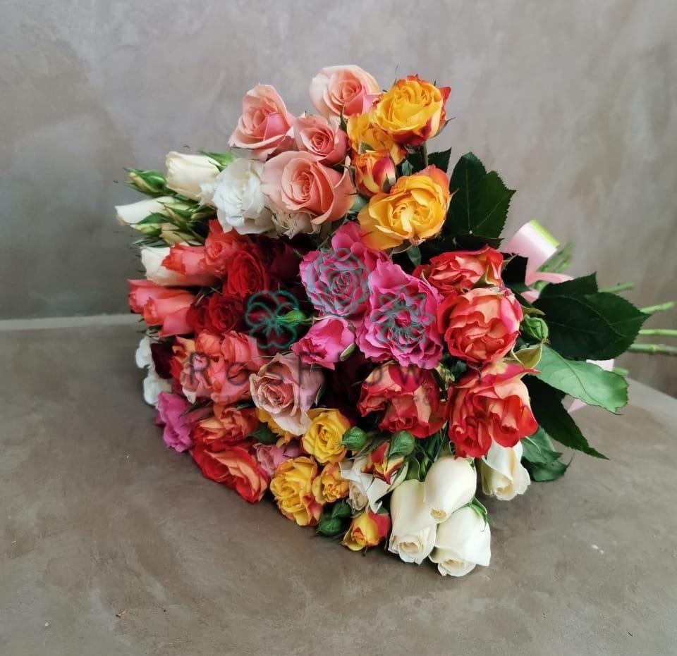 Букет цветов из: Розы в Халино