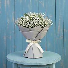 Букет цветов из:  Гипсофила в Халино