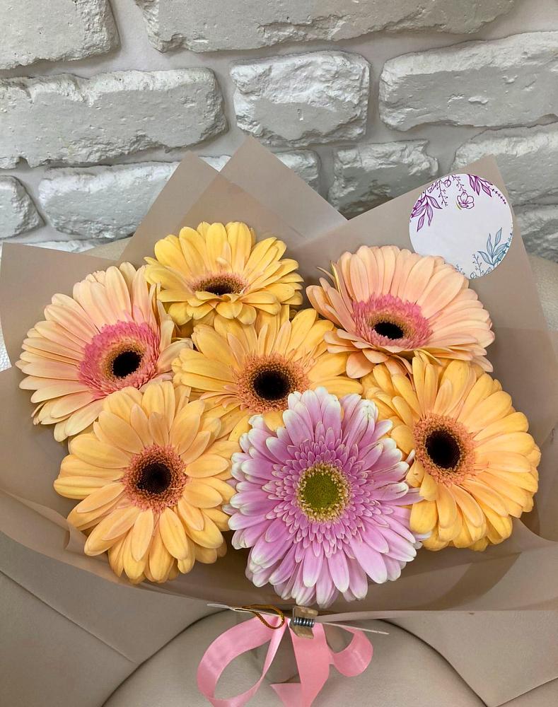 Букет цветов из: Герберы в Халино