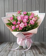 Букет Розовый кустик #REPLACE_PRED# Халино