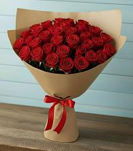 Букет Красные розы Милано в Халино