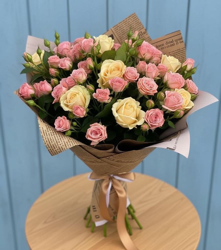 Букет цветов из: Розы в Халино