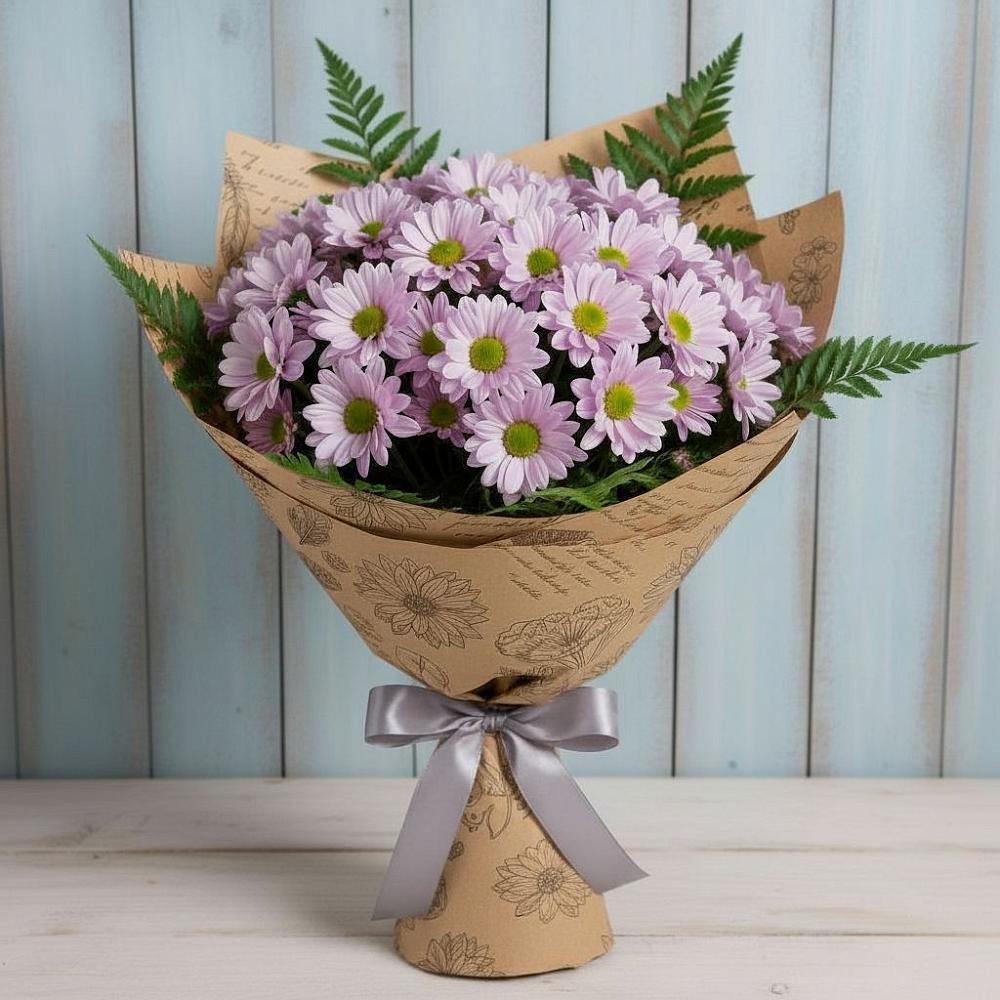 Букет цветов из: Хризантемы в Халино