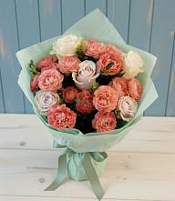 Букет цветов из:  Розы в Халино