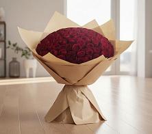 Букет 101 Красная роза #REPLACE_PRED# Халино