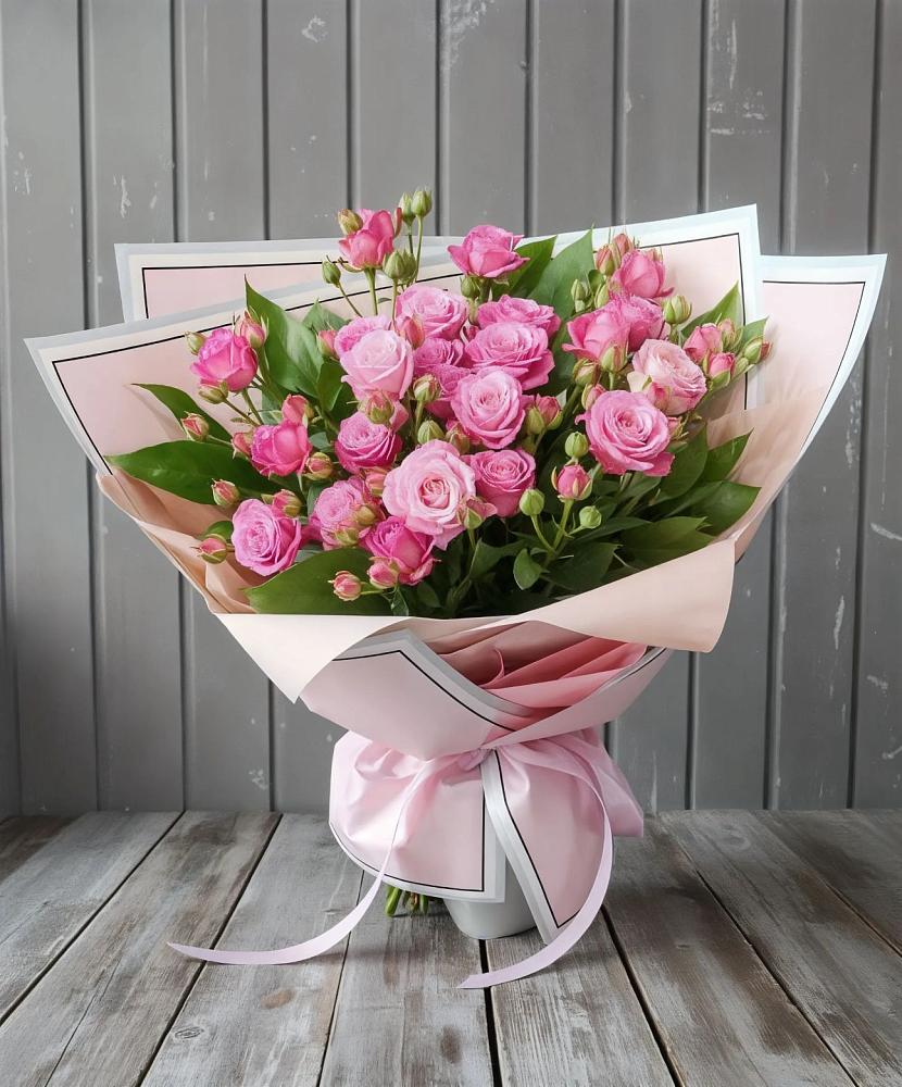 Букет Розовый кустик в Халино