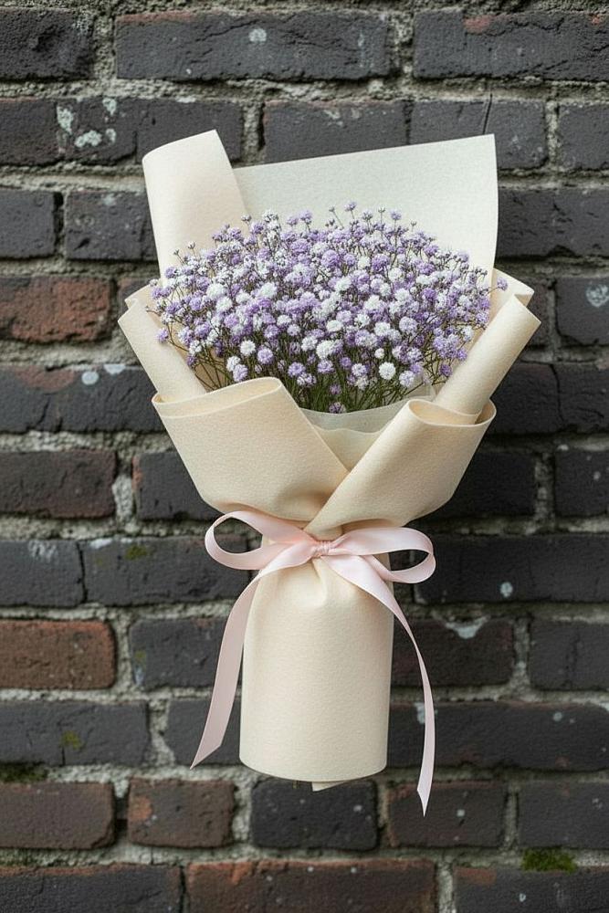 Букет цветов из: Гипсофила в Халино