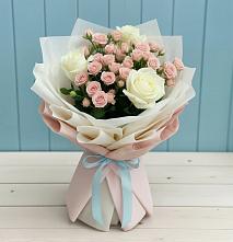 Букет цветов из:  Розы в Халино
