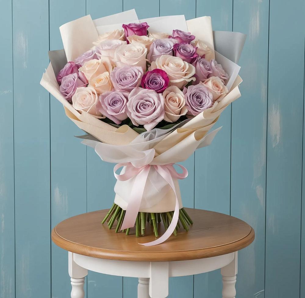 Букет цветов из: Розы в Халино