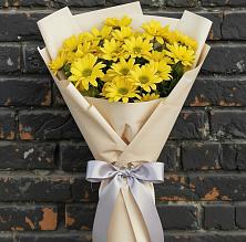 Букет цветов из:  Хризантемы в Халино