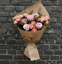 Букет цветов из:  Розы в Халино