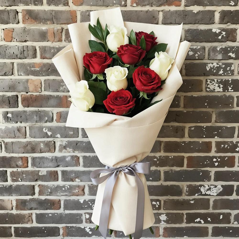 Букет цветов из: Розы в Халино