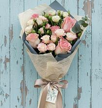 Букет цветов из:  Розы в Халино