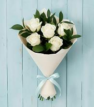 Букет цветов из:  Розы в Халино