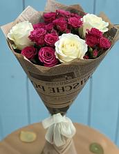 Букет цветов из:  Розы в Халино