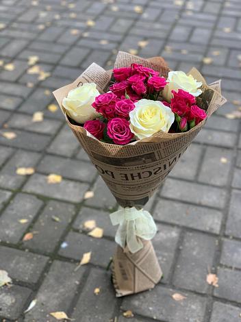 Букет цветов из: Розы в Халино