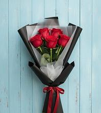 Букет цветов из:  Розы в Халино