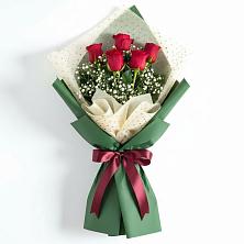 Букет цветов из:  Розы в Халино