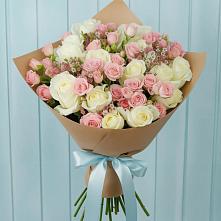 Букет цветов из:  Розы в Халино